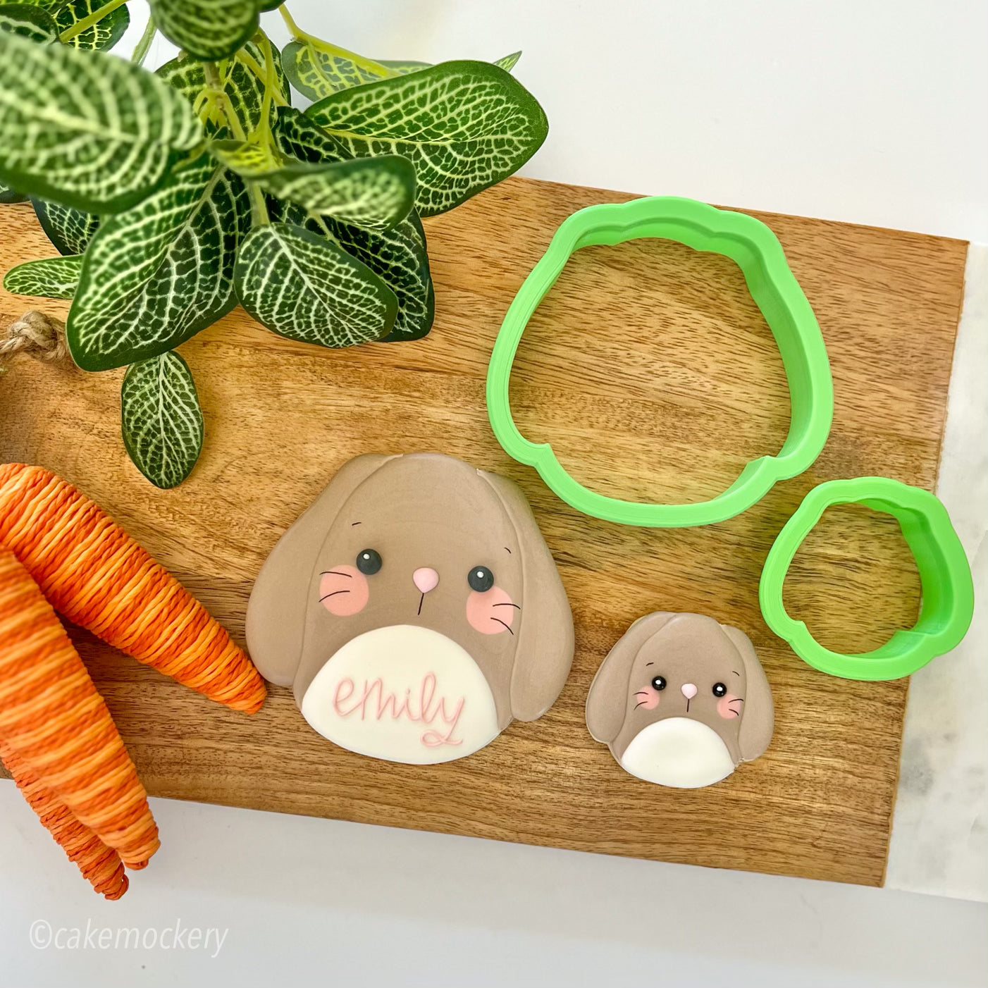 Bunny Plush Cookie Cutter