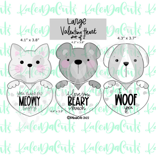 Valentine Heart Set - Build Your Own Character