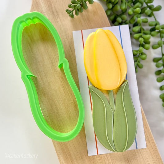 Skinny Tulip Cookie Cutter