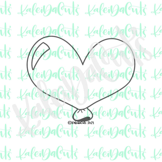 Heart Balloon Cookie Cutter