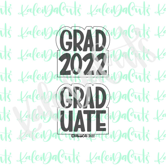 Grad Plaque Cookie Cutter