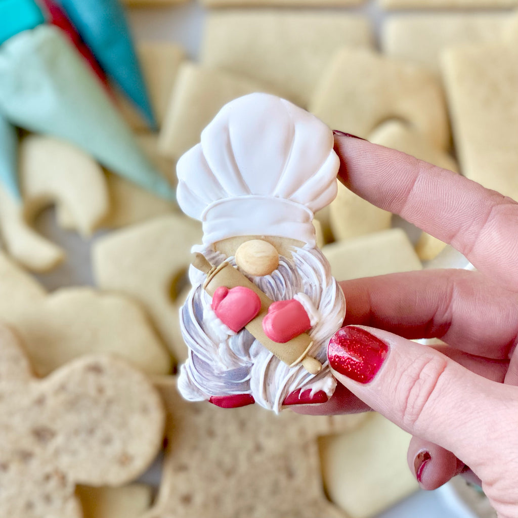 Sweet June Baker Gnome Cookie Cutter
