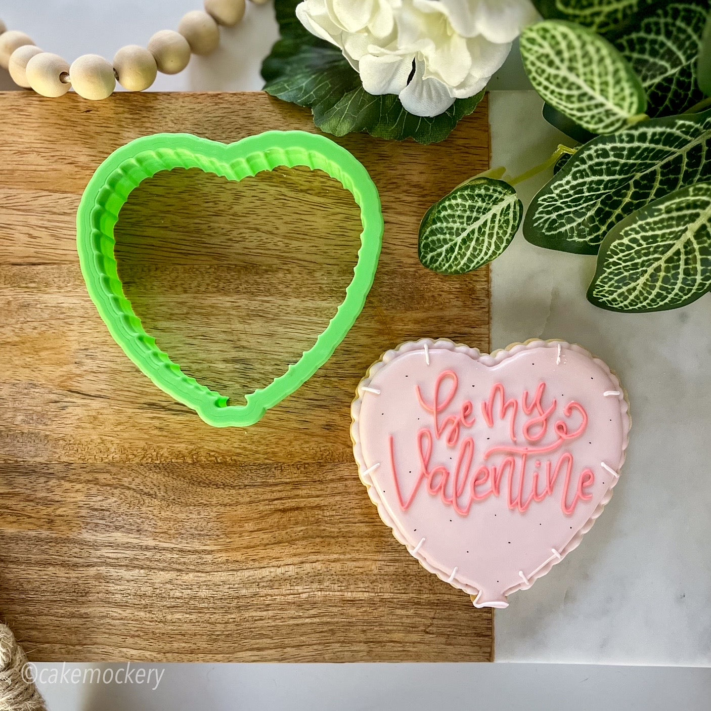 Mylar Heart Balloon Cookie Cutter