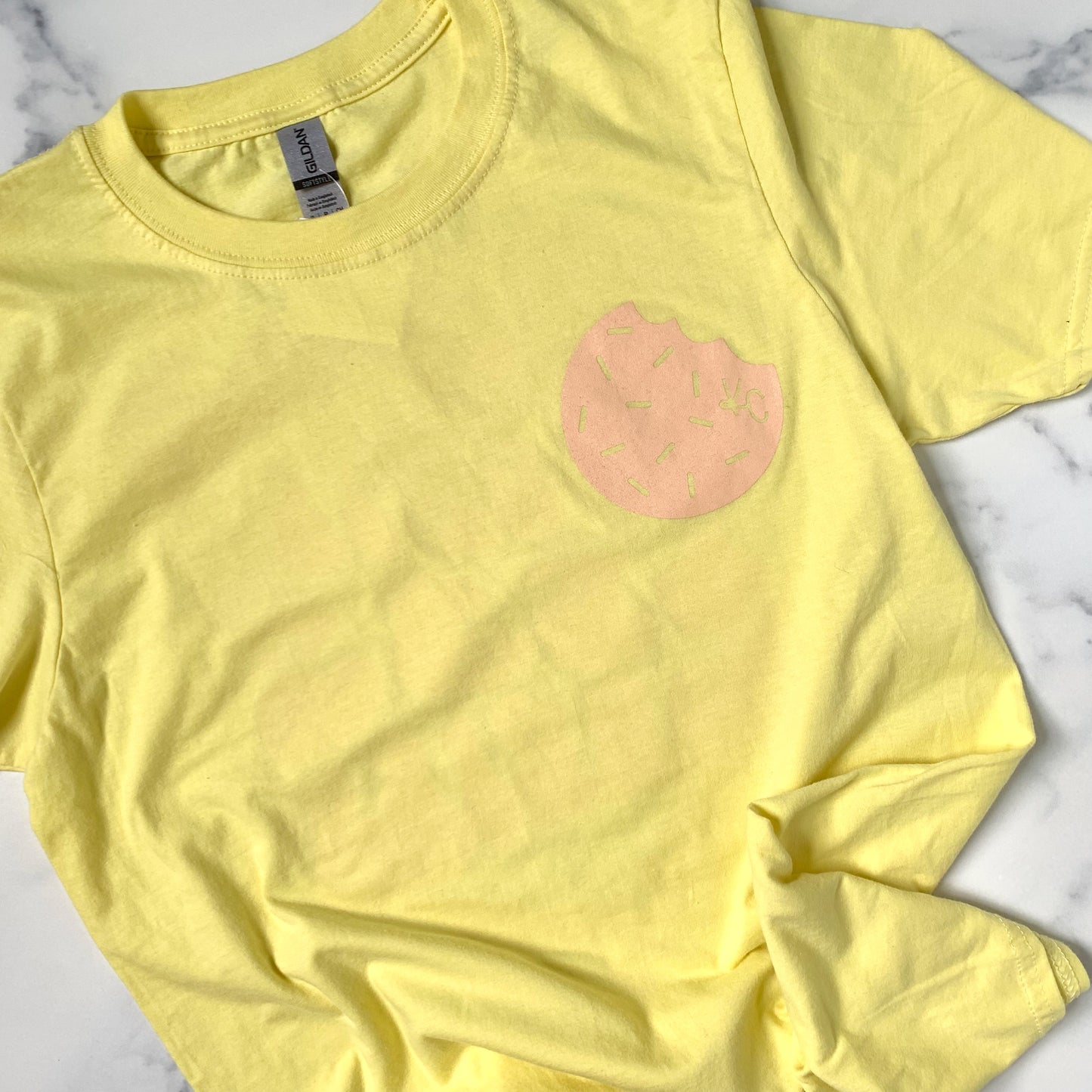 More Cookies Less Worries Yellow T-Shirt