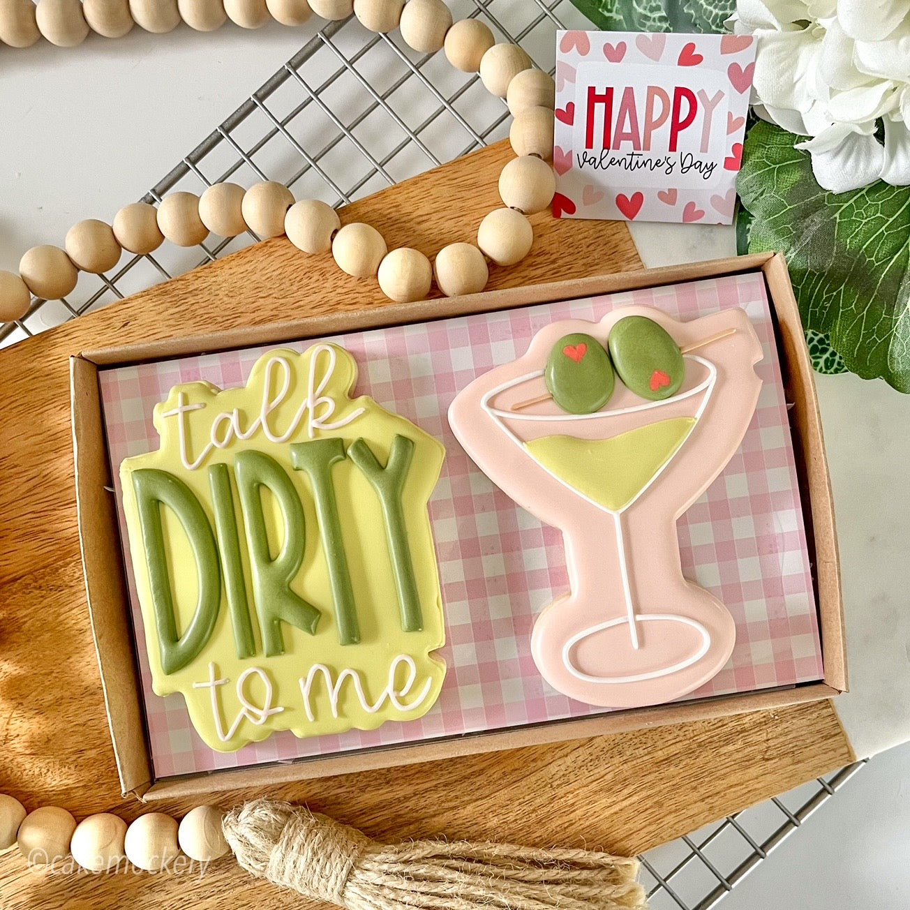 Dirty Martini Set of 2 Cookie Cutters