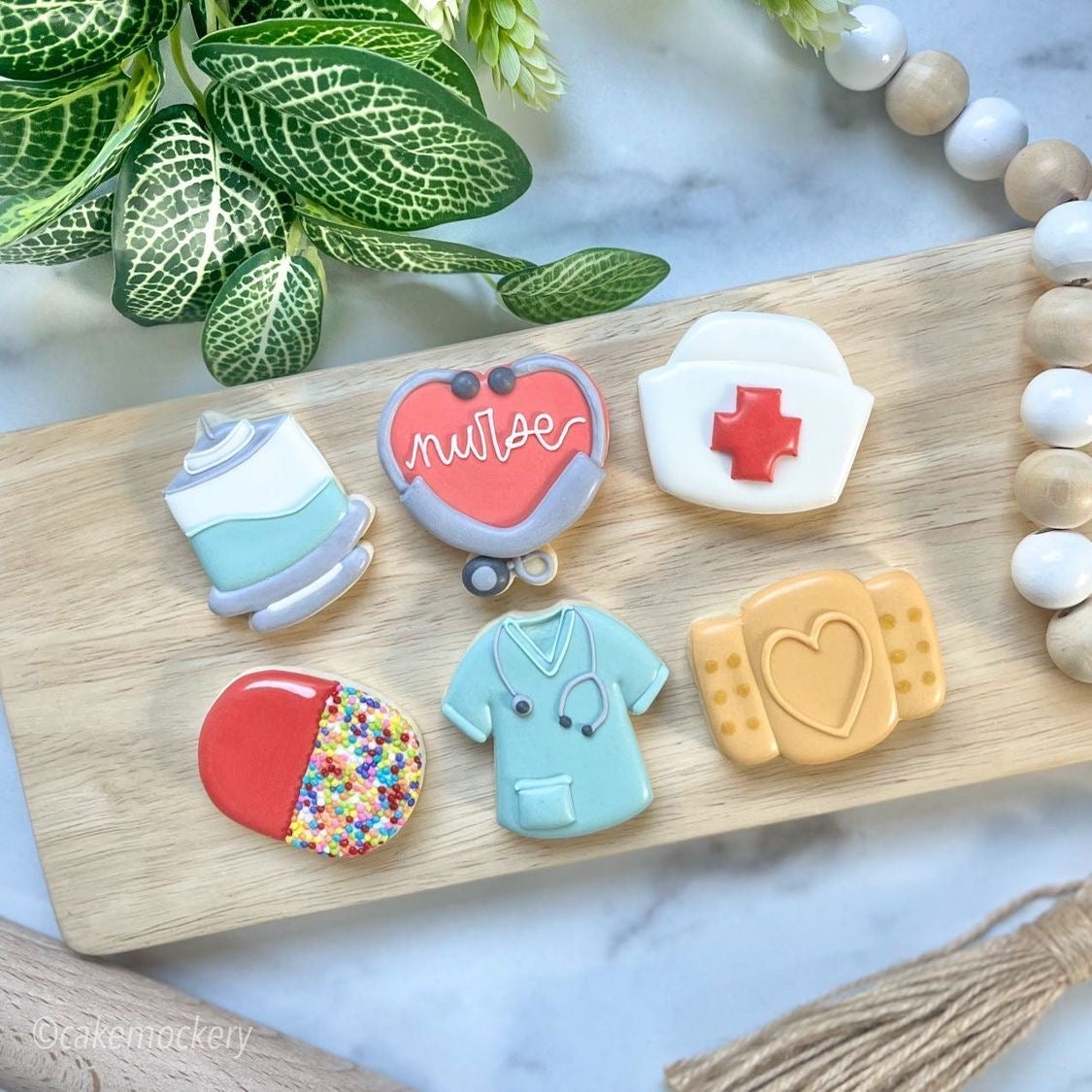 Mini Nursing Set of 6 Cookie Cutters