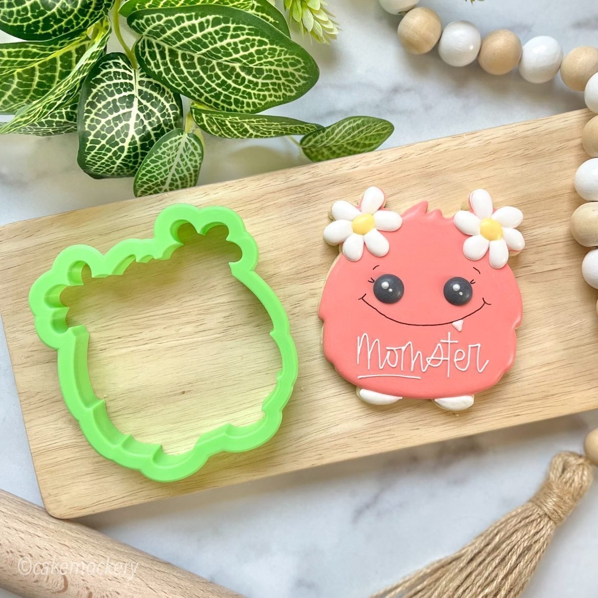 Daisy Momster Cookie Cutter