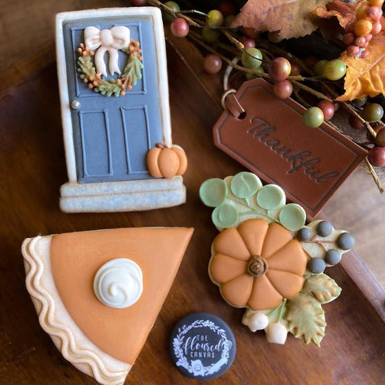 The Floured Canvas "Fall Ambiance" Class Set of 3 Cookie Cutters